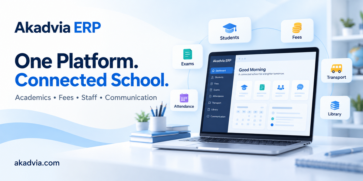 Explore Akadvia ERP: Connected Modules for Everyday School Management