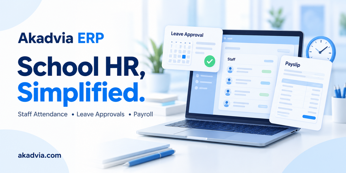 Simplify Staff Attendance, Leave and Payroll with Akadvia ERP